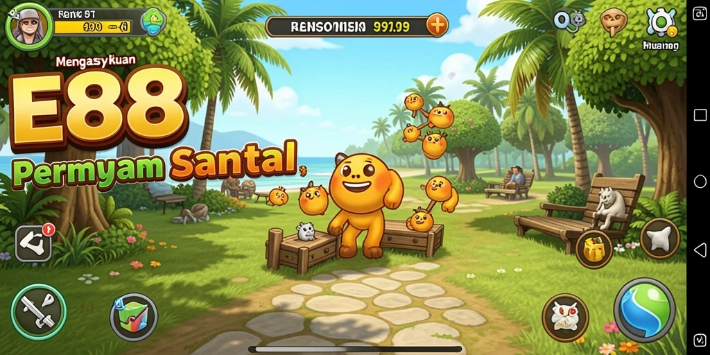 Tampilan menarik dari gameplay E88 yang penuh keseruan.