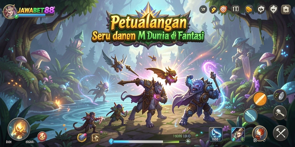 Gameplay seru dan grafis menarik dari JAWABET88.