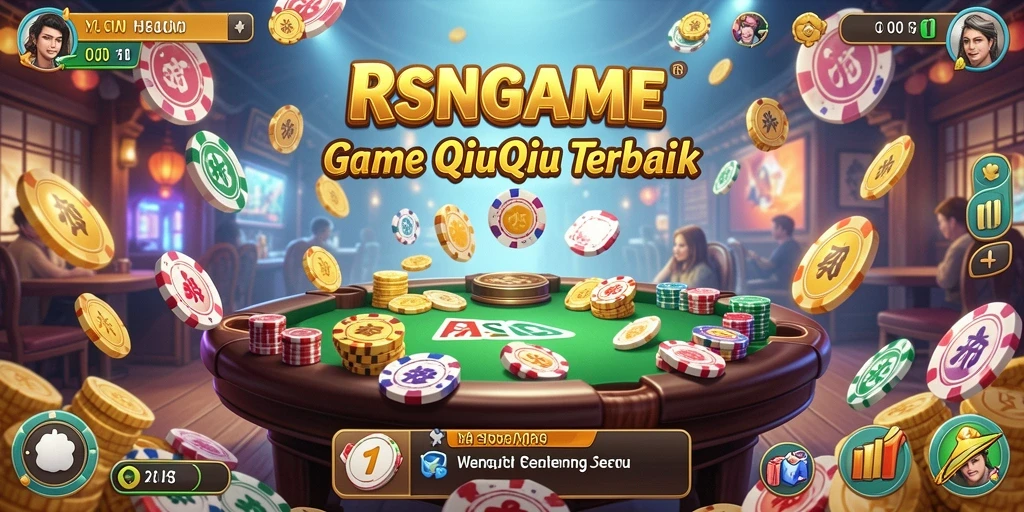 Tampilan gameplay QiuQiu yang mendebarkan dan interaktif.
