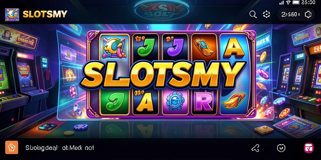 Tampilan utama SLOTSMY yang intuitif dan informatif.
