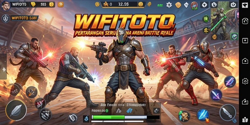 Tampilan permainan WIFITOTO yang seru dan mendebarkan.